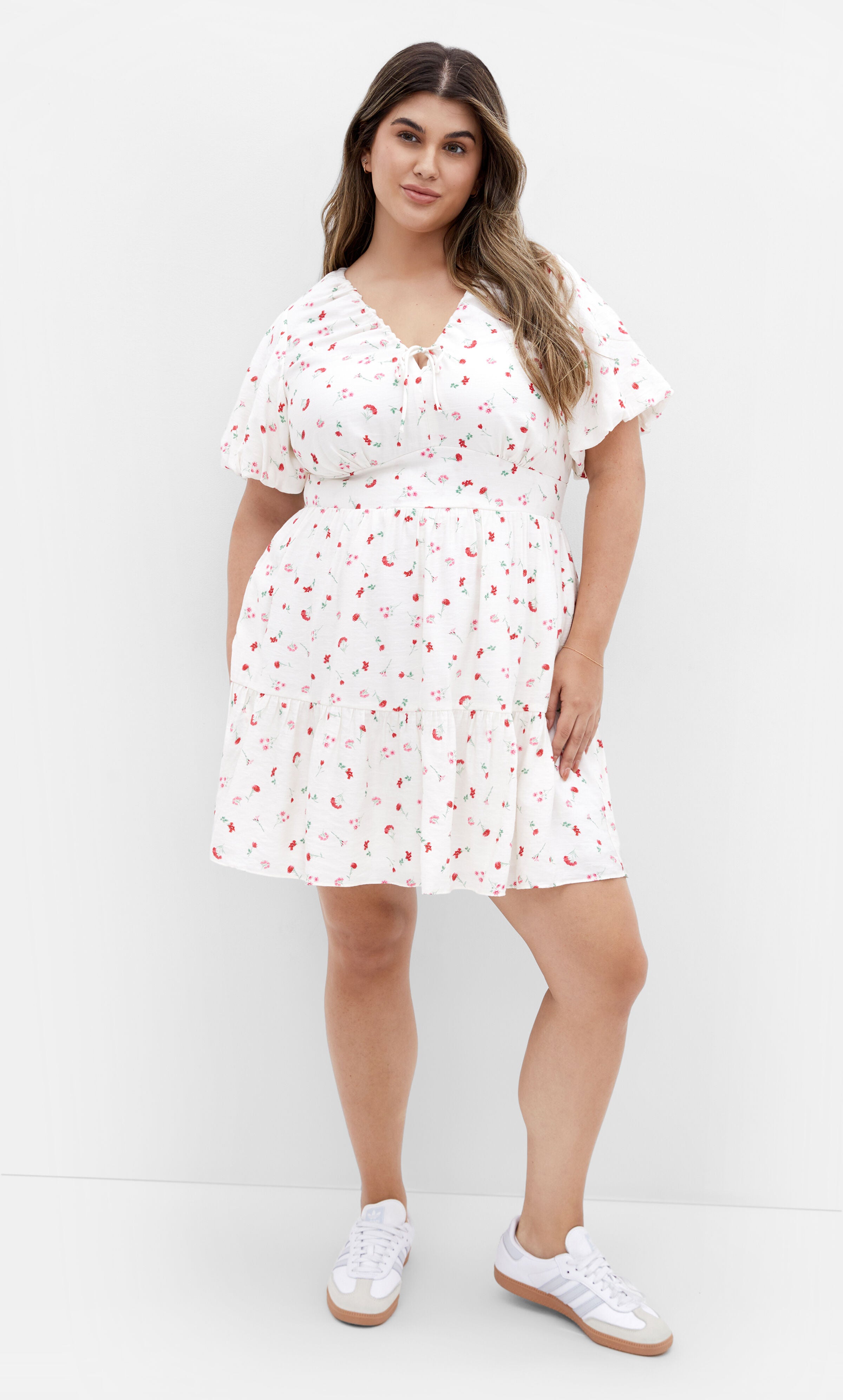 Daphne Dress - ivory, WHITE, hi-res image number 0