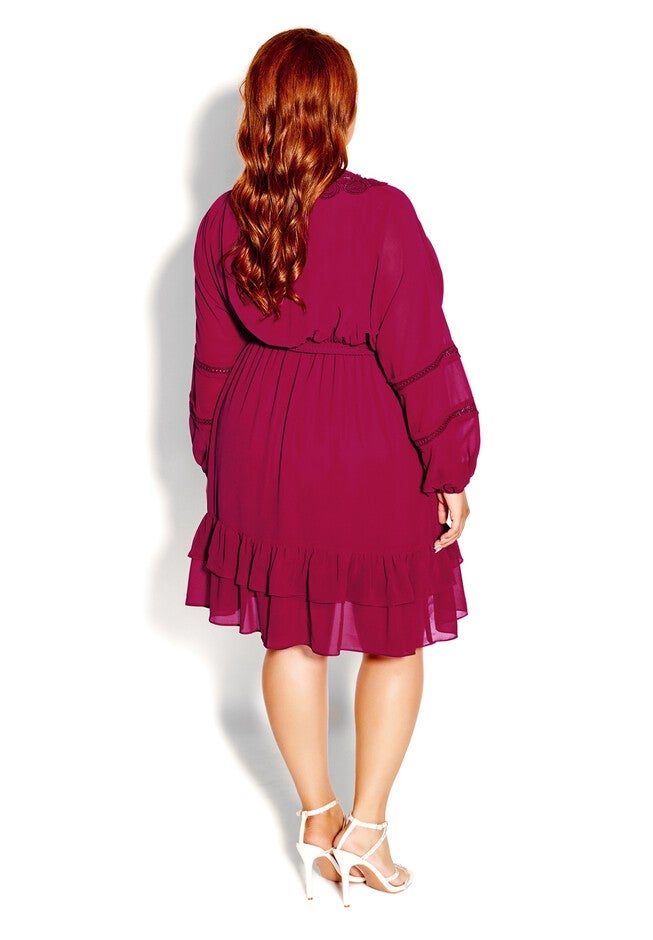 Sweetheart Dress - fuchsia, PINK, on-hover image number null