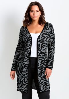 Open Front Sweater Cardigan