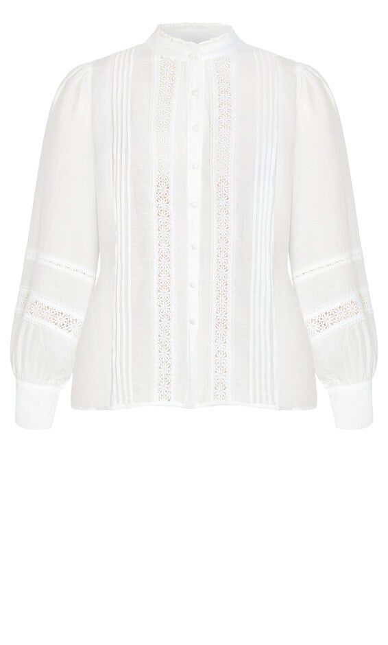 Whimsical Shirt - cream, CREAM, alternate image number null