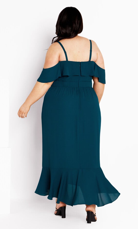 Remy Maxi Dress - emerald, EMERALD, alternate image number 3