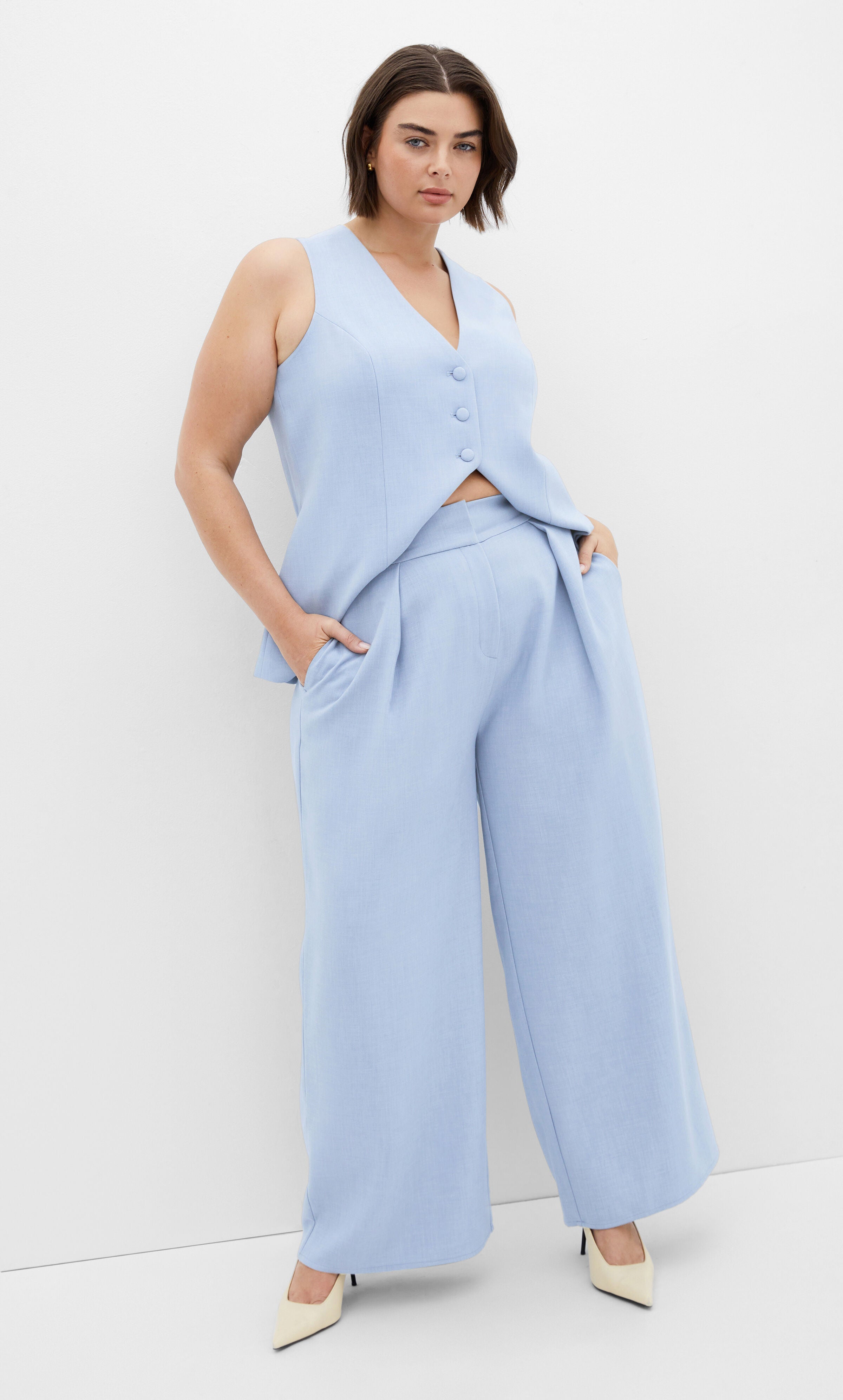 Tori Pant - bluebell, BLUE, hi-res image number 0