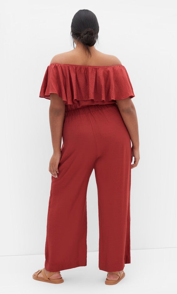 Serene Jumpsuit - sienna, BROWN, alternate image number 2