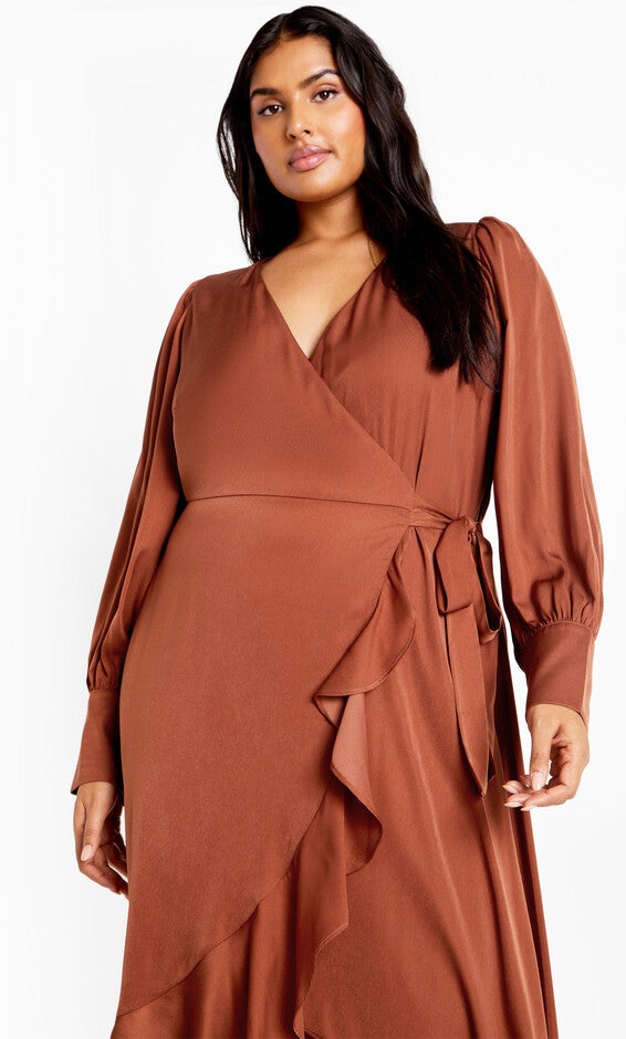 Oki Maxi Dress - copper, ORANGE, alternate image number 2