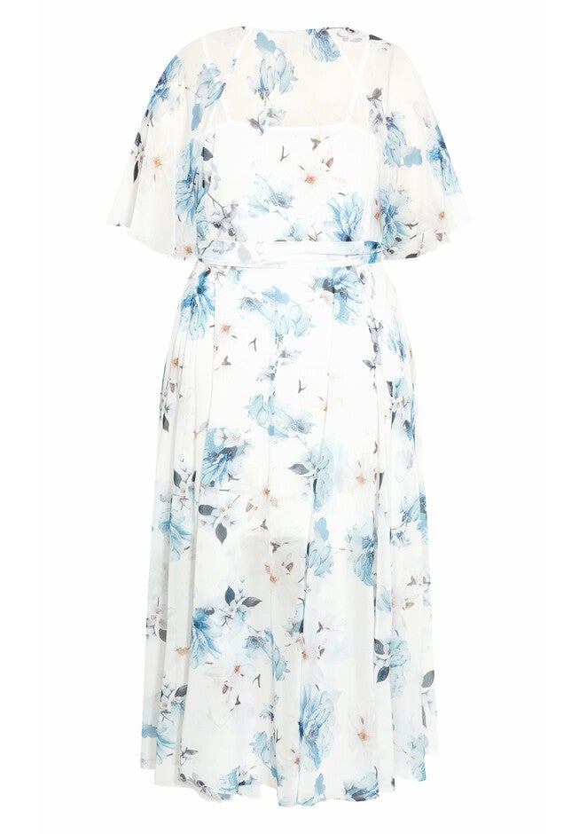 Shy Orchid Maxi Dress - ivory, WHITE, alternate image number 5