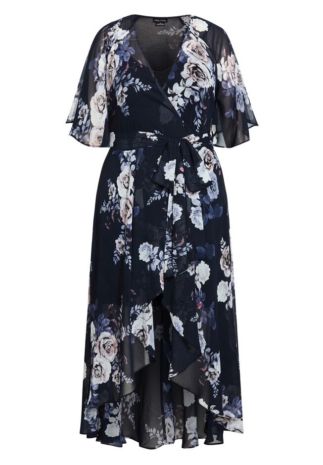 Sylvie Maxi Dress - navy, BLUE, alternate image number null