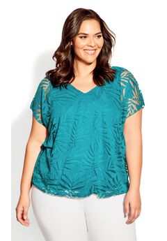 Elora Burnout Top