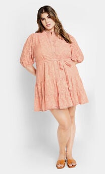 Chrissa Dress - dusty pink