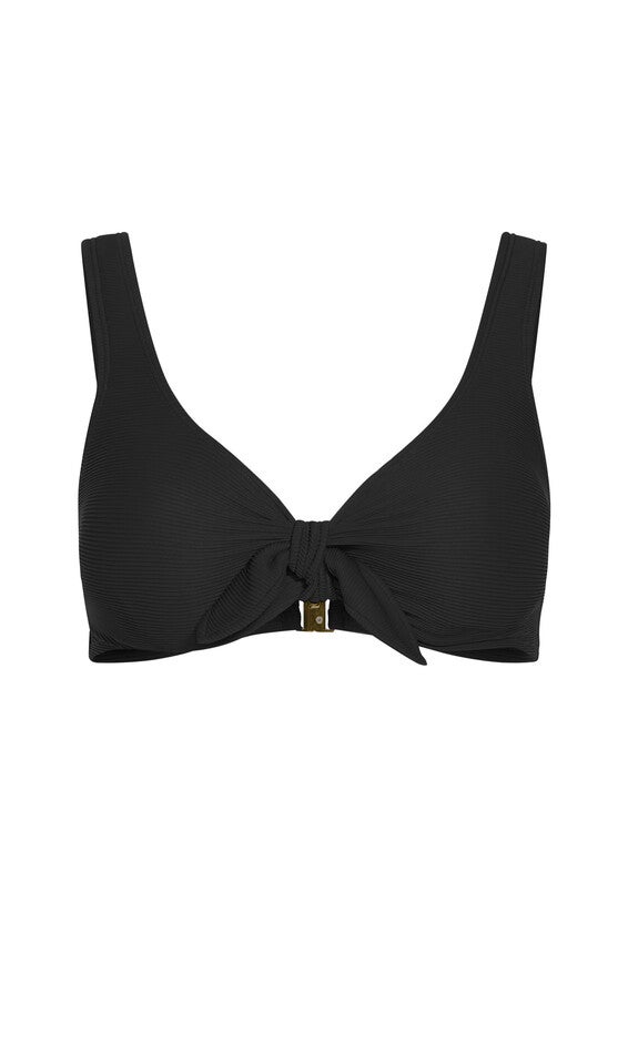 Valencia Underwire Bikini Top - black, BLACK, alternate image number null