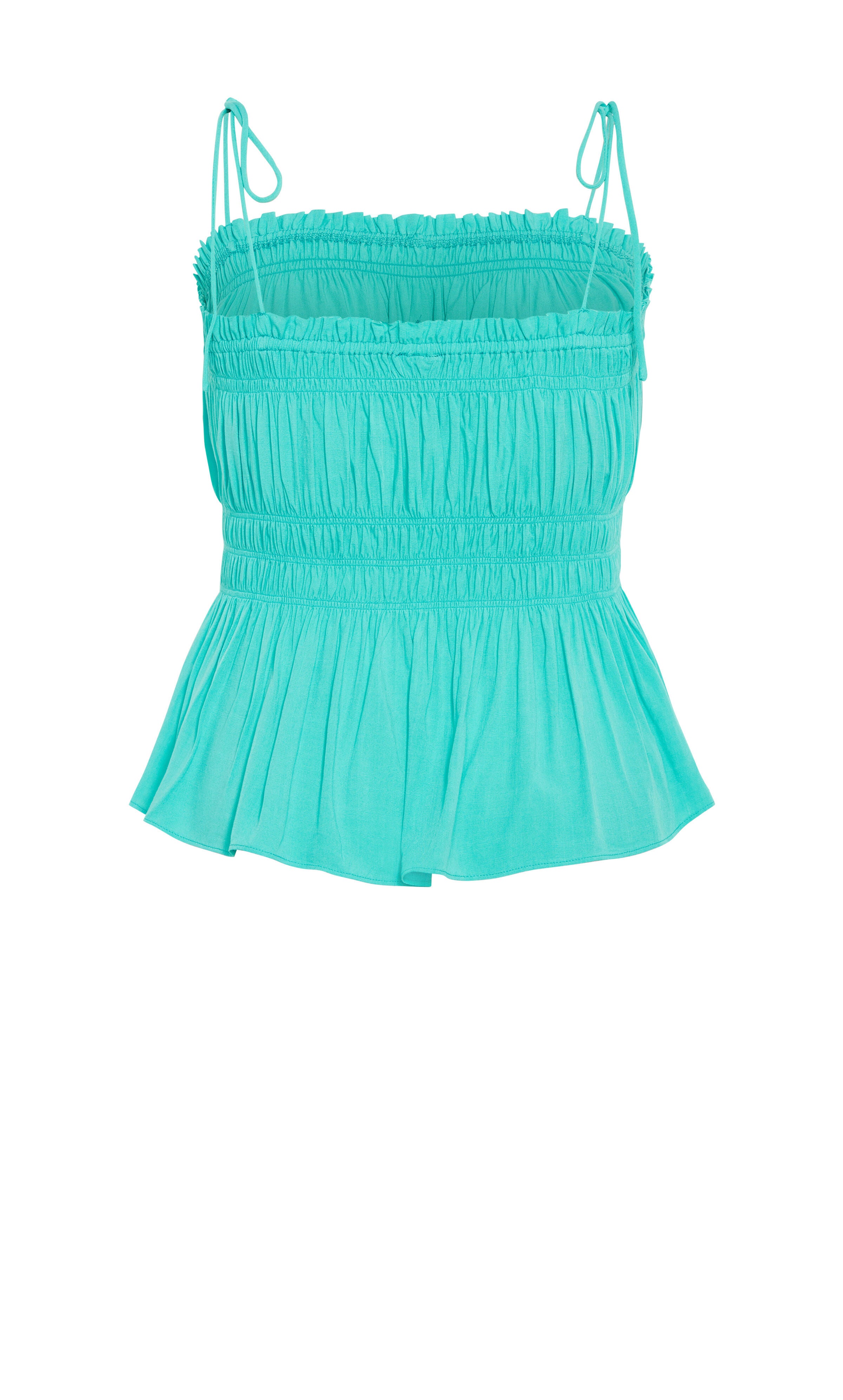 Lyla Top - sea green, GREEN, alternate image number 4