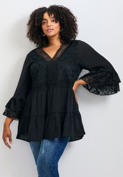 Wallflower Lace Detail Tunic