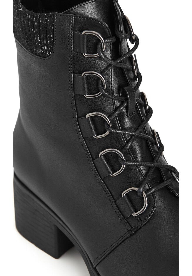 Briella Ankle Boot, BLACK, alternate image number null