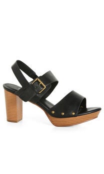 WIDE FIT Izzy Platform Heel - black