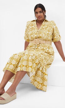 Anna Seashell Dress - print