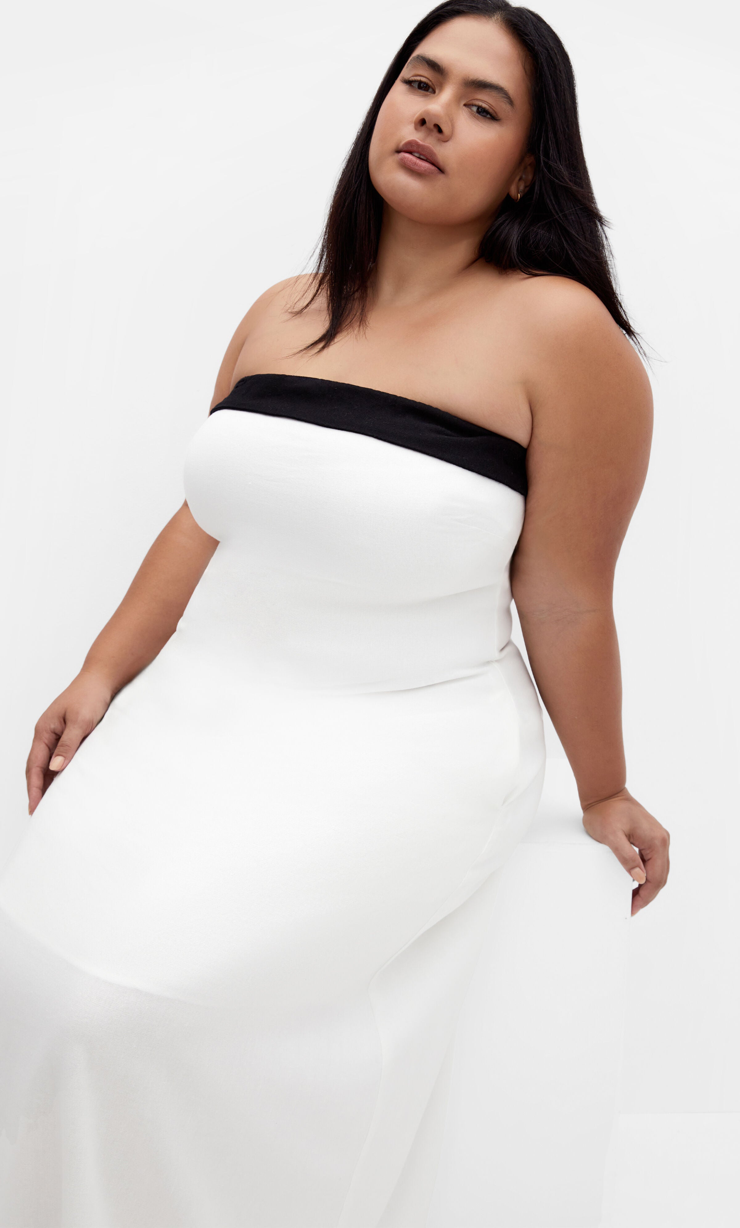 Lina Dress - white, WHITE, alternate image number 3