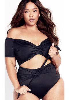 Sicilia Underwire Bikini Top - black