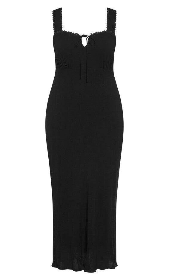 Spring Love Maxi Dress - black, BLACK, alternate image number 3