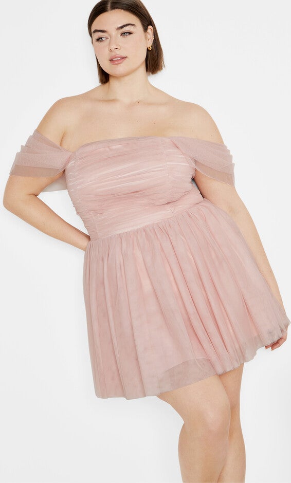 Lulu Dress - dusty pink, DUSTY PINK, alternate image number 2