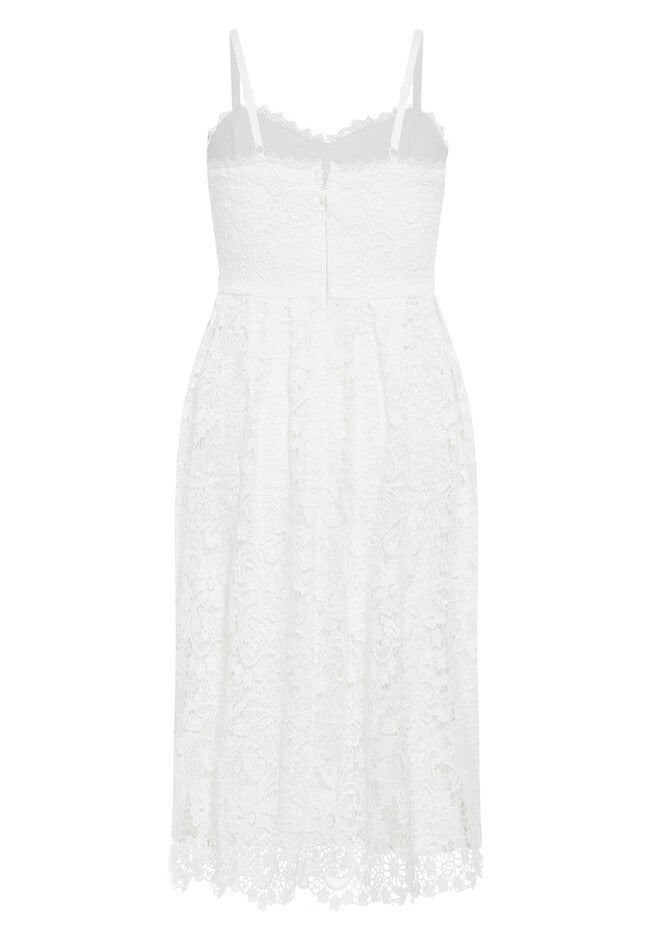 Scarlet Lace Dress - ivory, WHITE, alternate image number 6