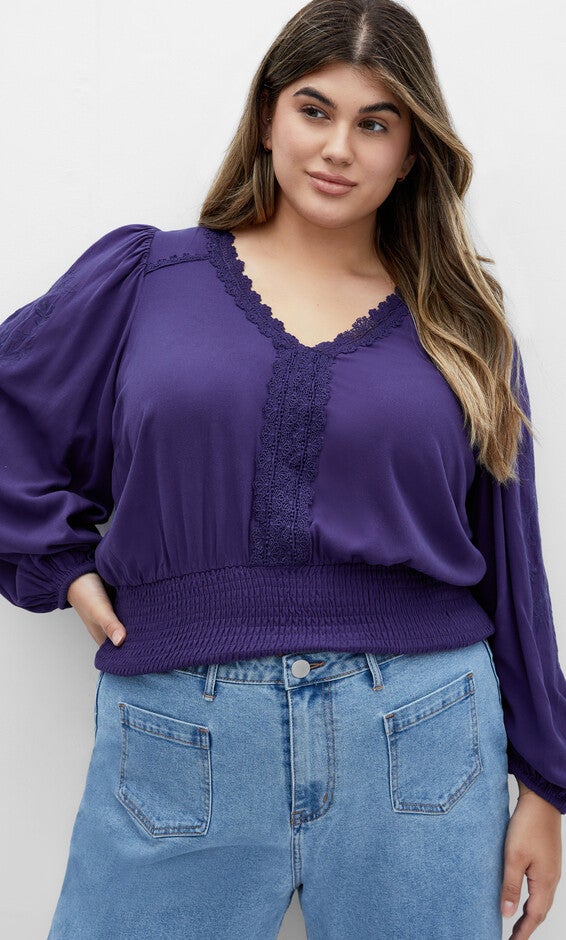 Frankie Top - persian blue, BLUE, hi-res image number 0