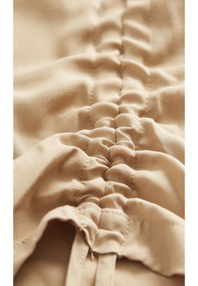 Shiloh Ruched Pant, STONE, alternate image number null