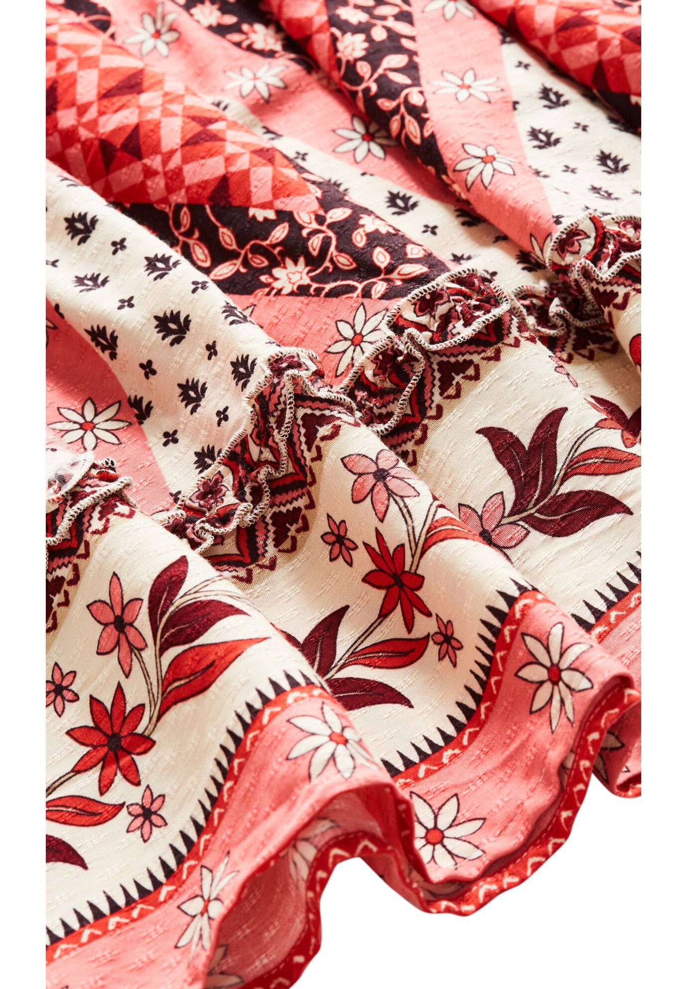 Eternal Maxi Skirt, FLAME BORDER, alternate image number 4