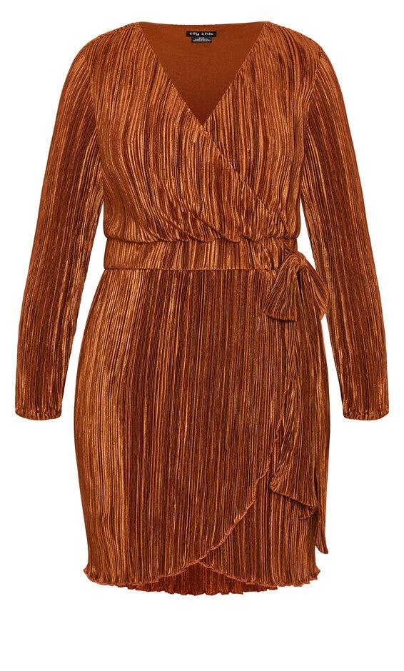 Macie Dress - gingerbread, GINGERBREAD, alternate image number null