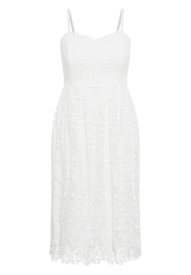 Scarlet Lace Dress - ivory, WHITE, alternate image number 5