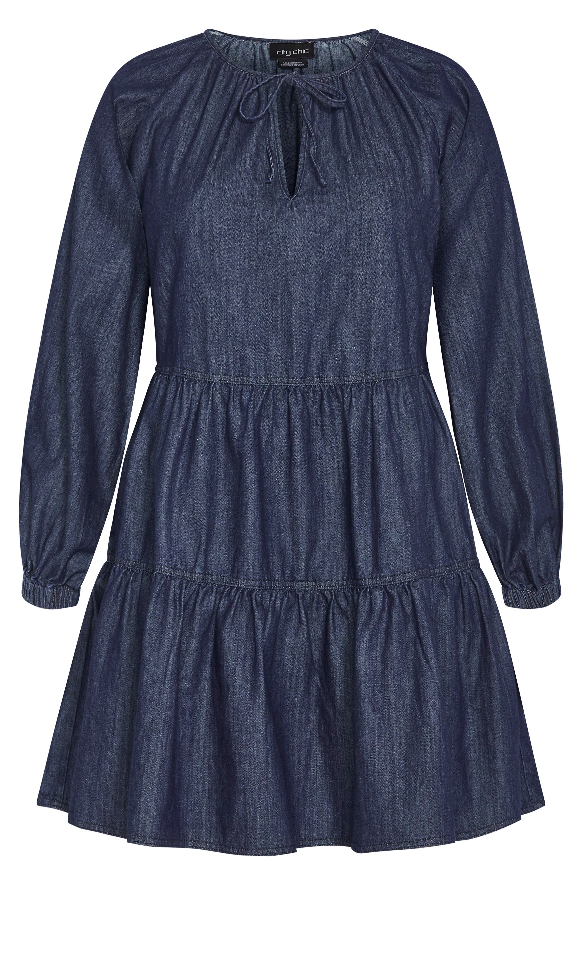 Mina Dress - dark denim, BLUE, alternate image number 5