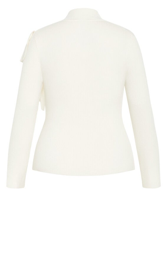 Amira Sweater - ivory, BEIGE, alternate image number null