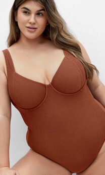 Corfu Underwire 1 Piece - cinnamon