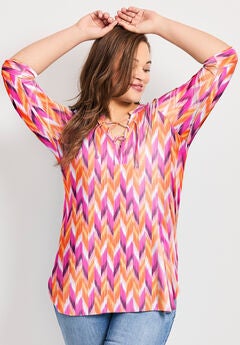 Lace Up Tee