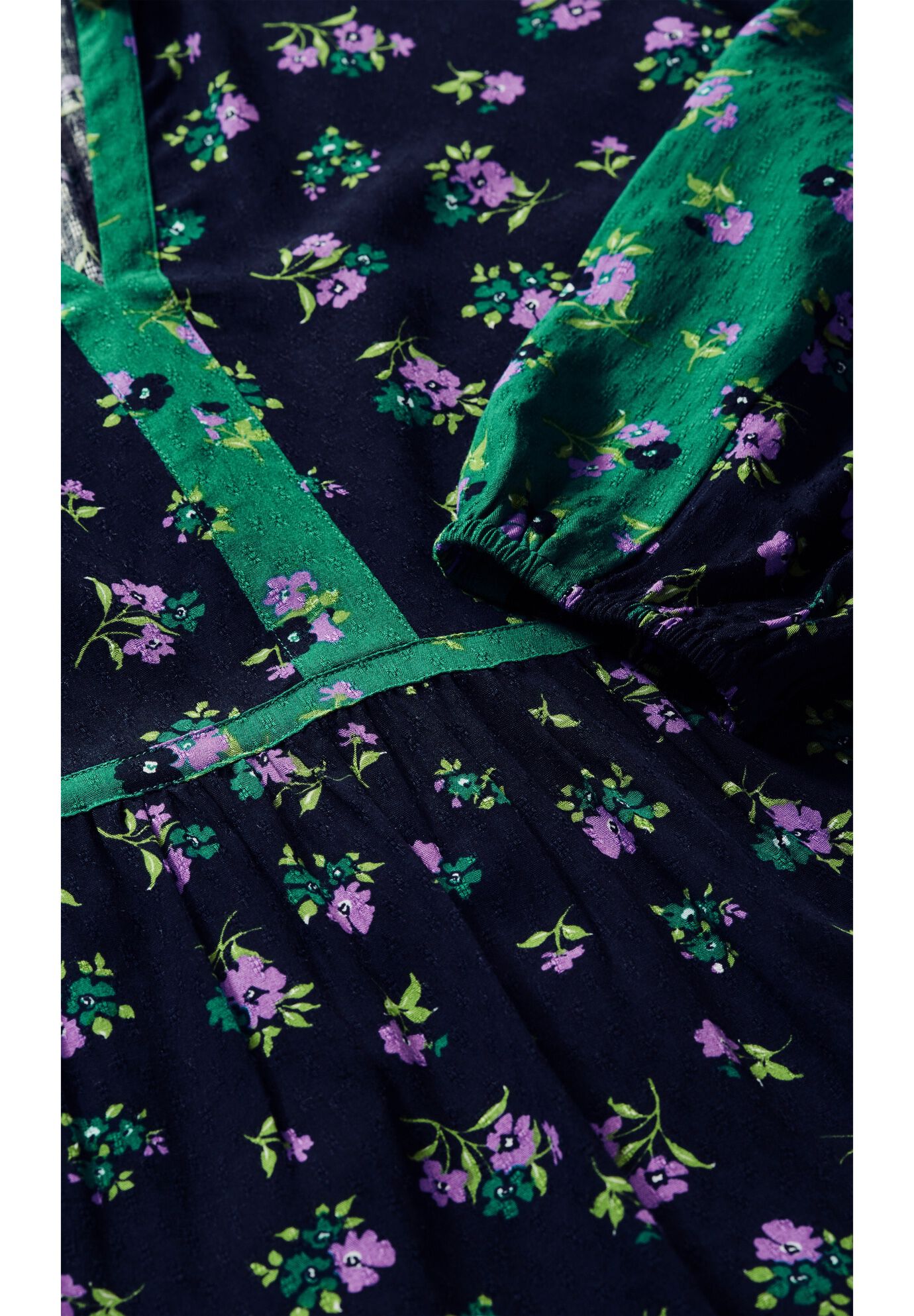 Floral Fields Tunic, NAVY FLORAL, alternate image number 5