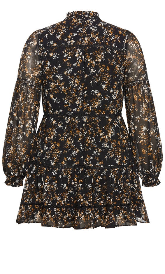Elsie Dress - black, BLACK, alternate image number null