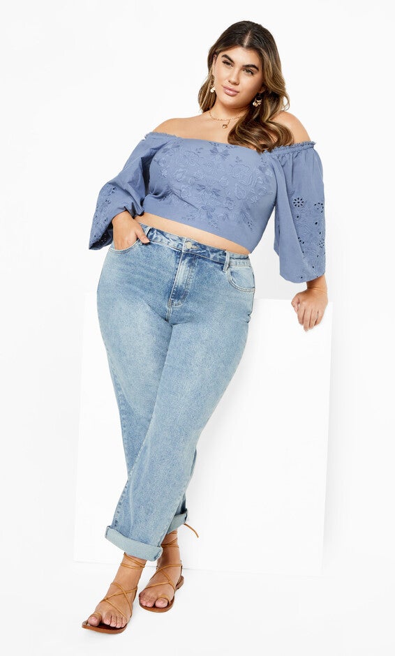 Willow Top - blue, BLUE, alternate image number null