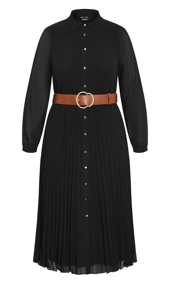 Honey Lane Dress - black, BLACK, alternate image number null