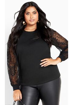 Parker Lace Long Sleeve Top
