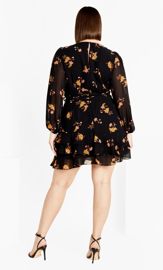 Mackenzie Dress - black, ANGELINA, alternate image number null
