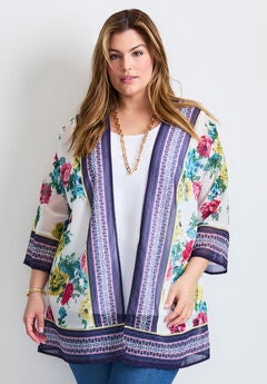 Bell Sleeve Kimono Jacket