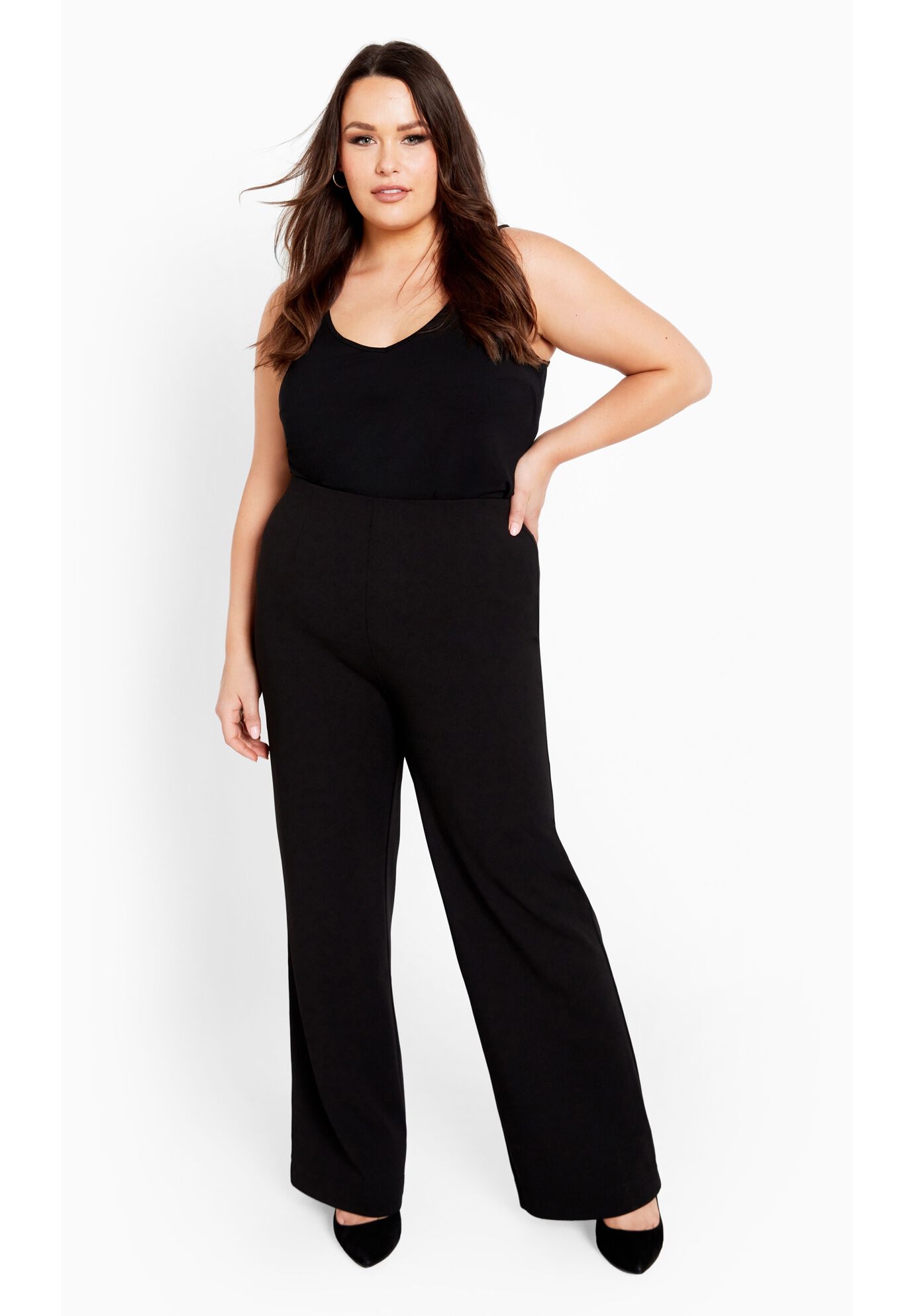 Lorena Pant, BLACK, on-hover image number 1
