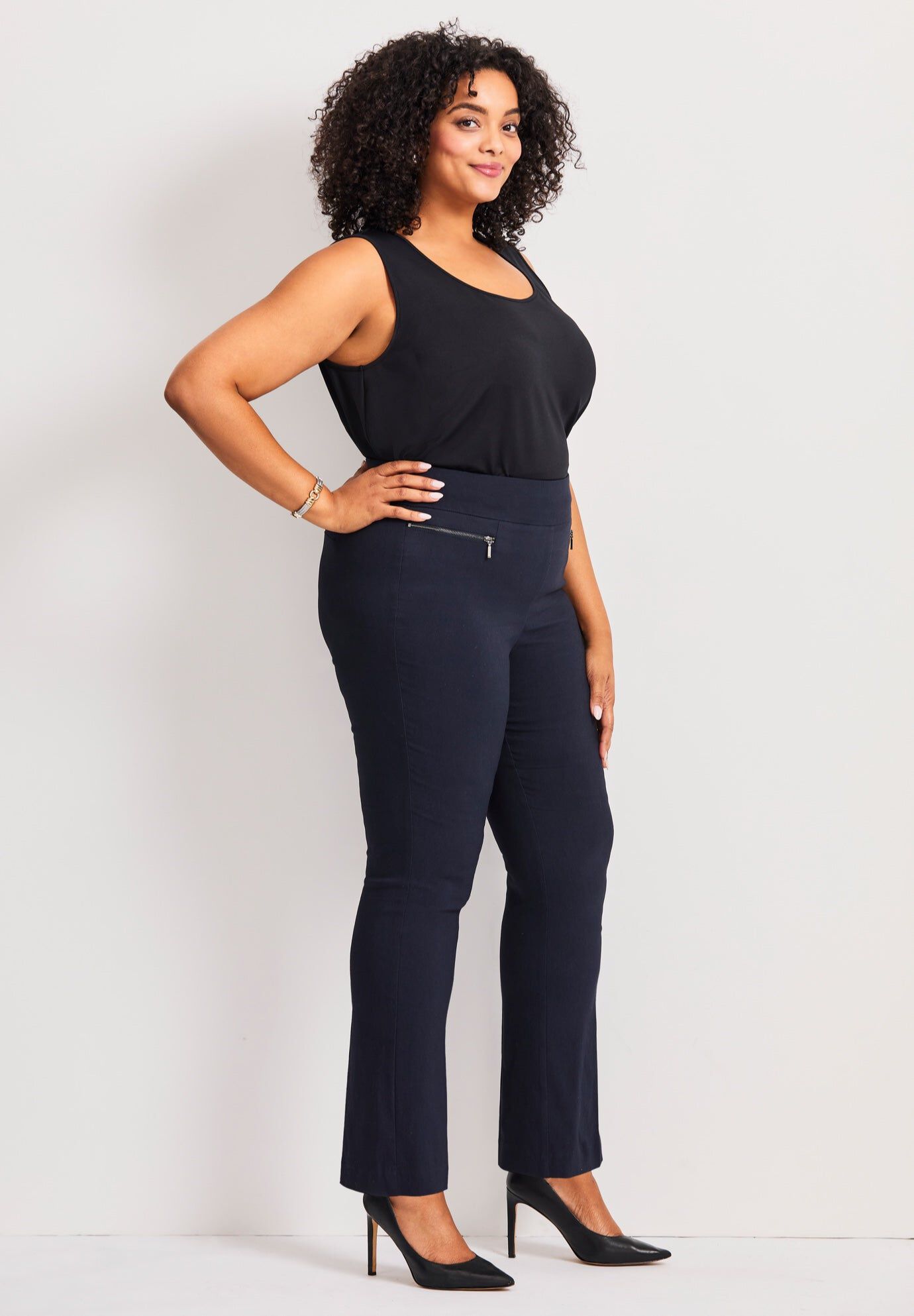 Super Stretch Zip Pant, NAVY, hi-res image number 0