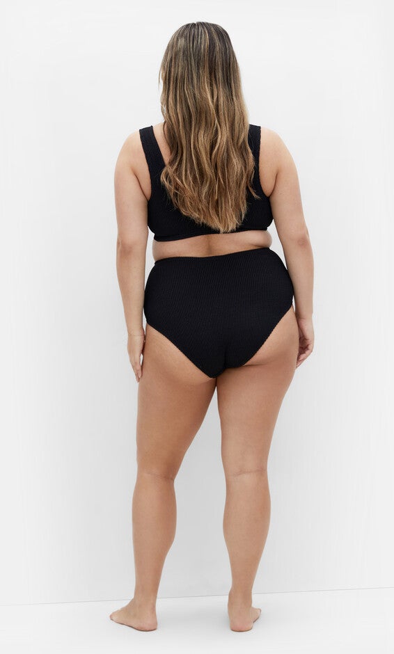 Avalon Hi Waist Bikini Brief - black, BLACK, alternate image number null