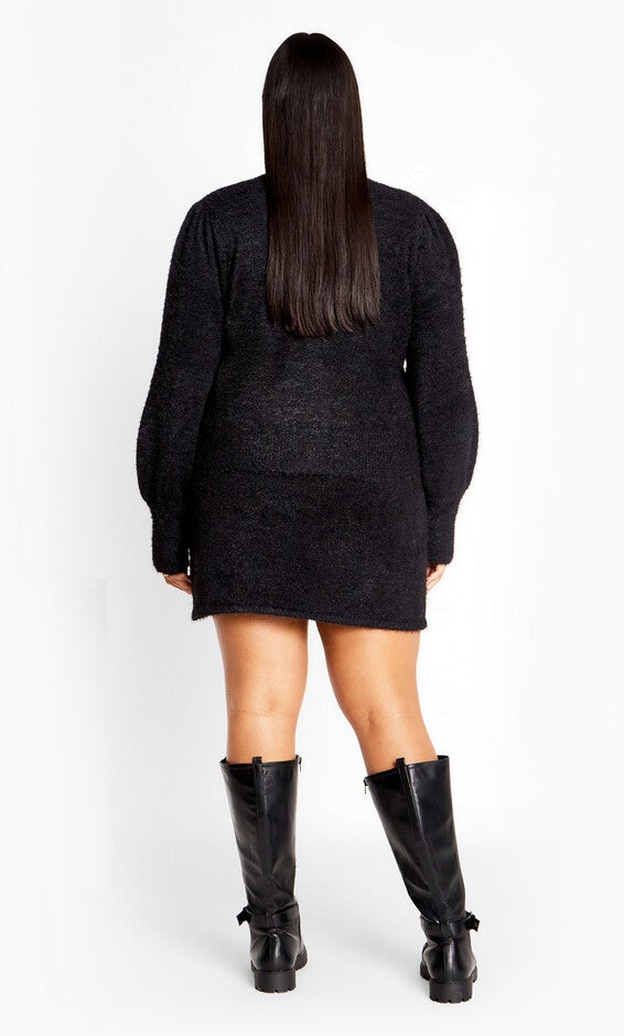 Fluffy Skirt - black, BLACK, alternate image number 3