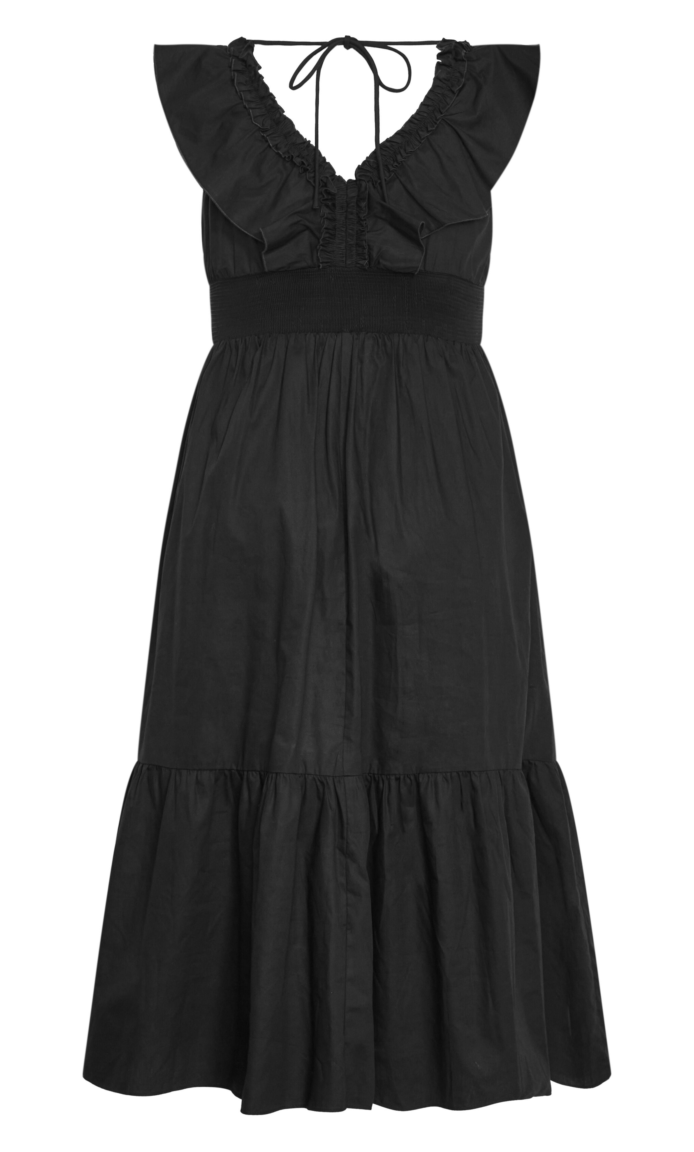 Kelly Maxi Dress - black, BLACK, alternate image number 4
