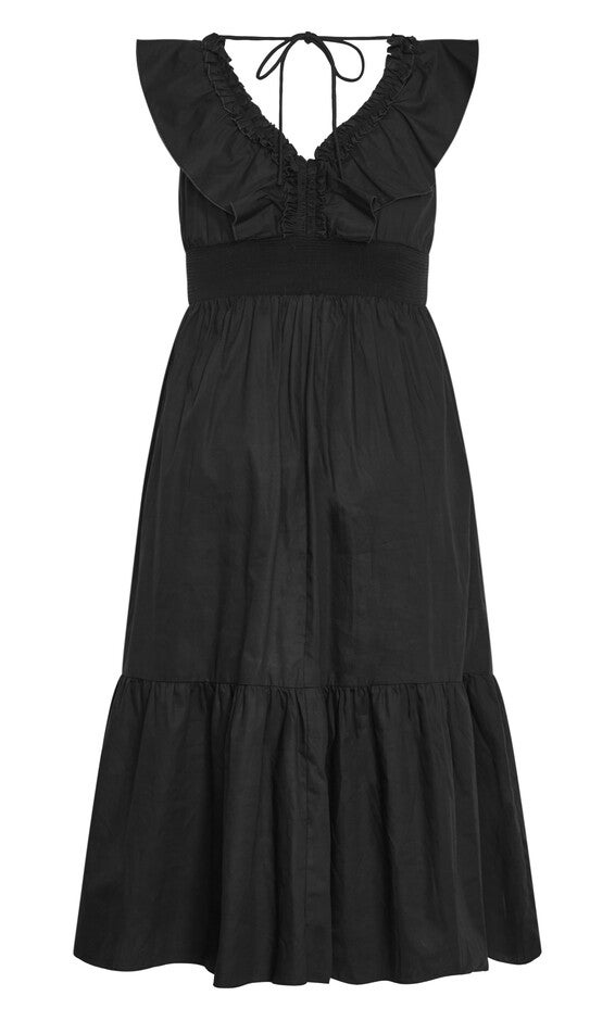 Kelly Maxi Dress - black, BLACK, alternate image number 4