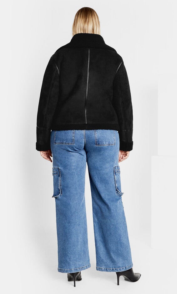Sherpa Hunter Jacket - black, BLACK, alternate image number 2