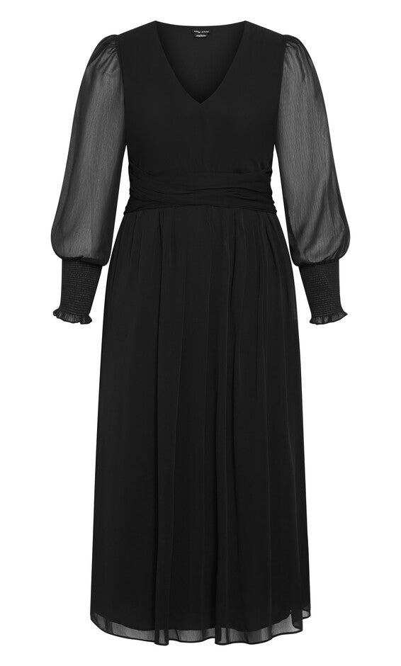 Selena Maxi Dress - black, BLACK, alternate image number null