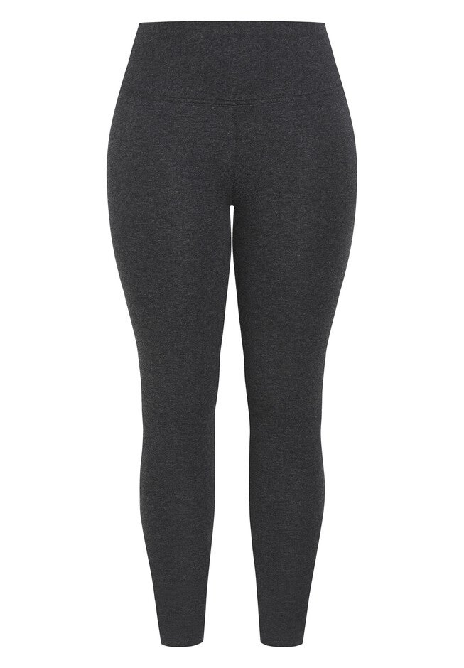 High Rise Legging, CHARCOAL, alternate image number null