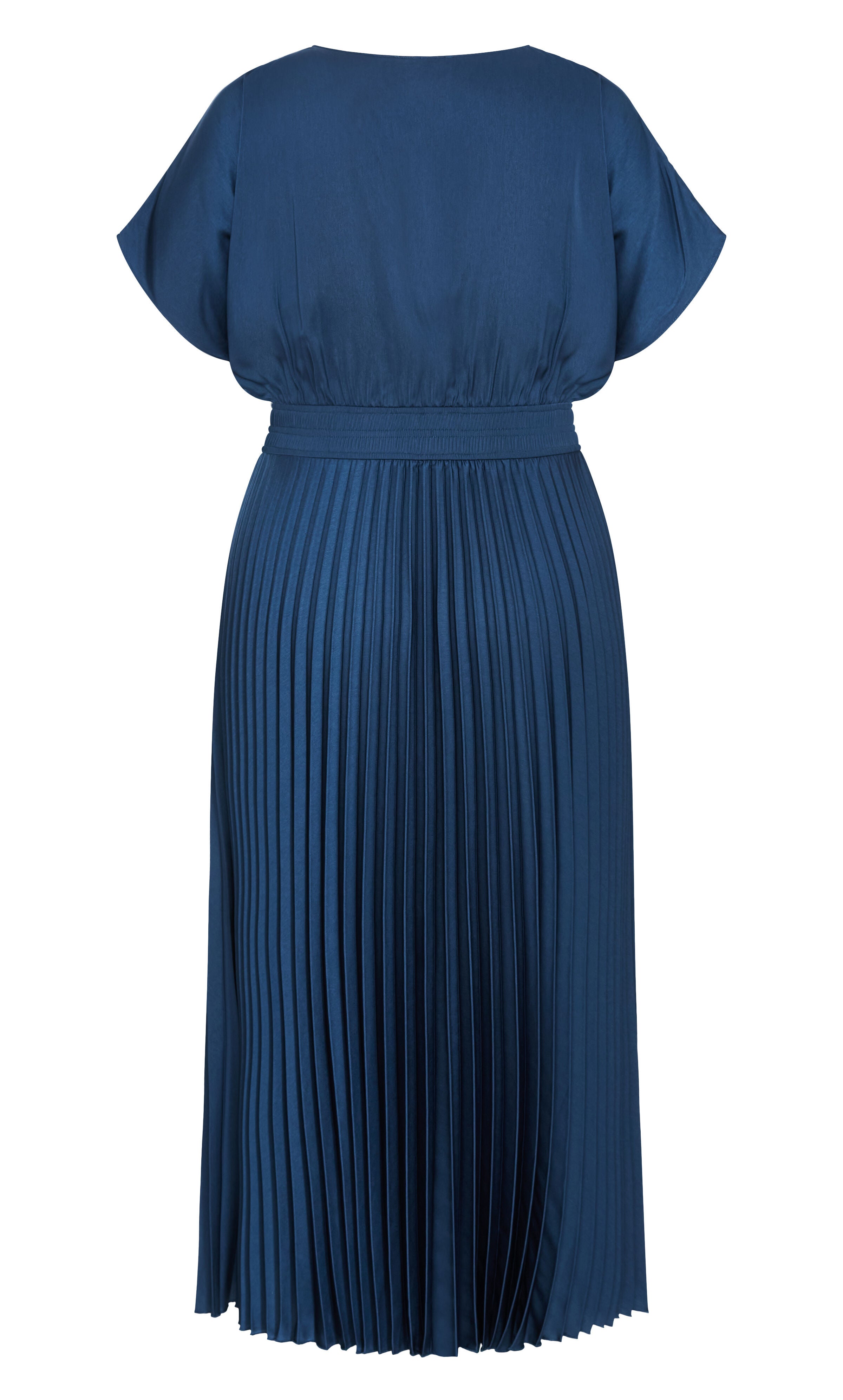 Elia Pleat Dress, BLUE, alternate image number 4