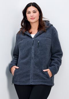 Kyla Fleece Zip Front Jacket
